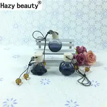 Пустая бутылка, новинка, черно-розовое тыквы пустая бутылка подвеска из кристальных бусин эфирное масло подвеска в виде бутылочки парфюма пустая бутылка