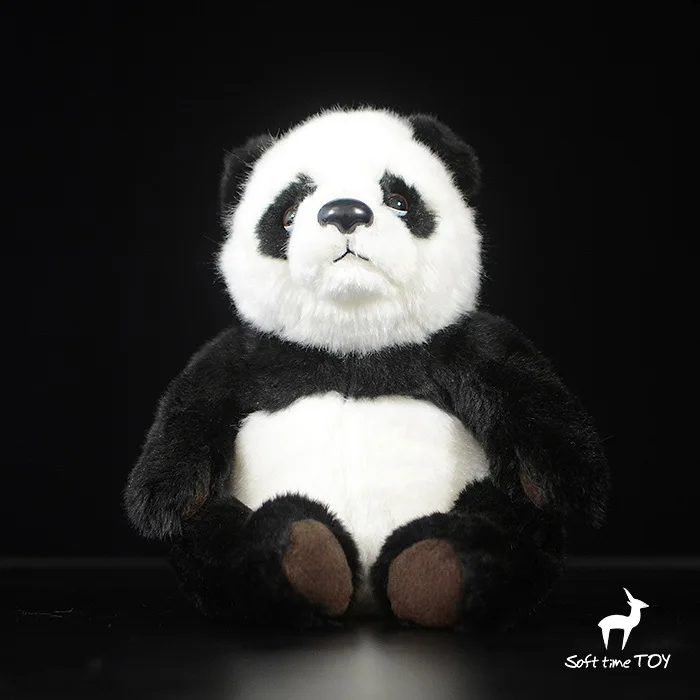 Панда Моделирование животных моделирования плюшевые игрушки 21 см высокий (сидят высоко)