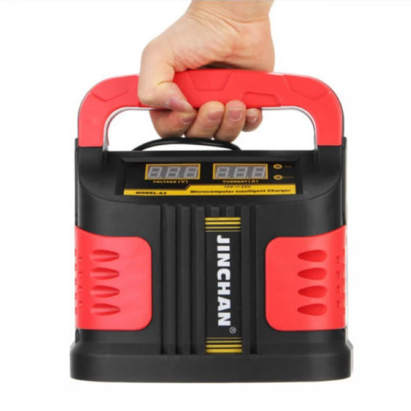 JX-LCLYL 350W 200A LCD Car Plus Adjust Battery Charger Jump Starter  12V/24V