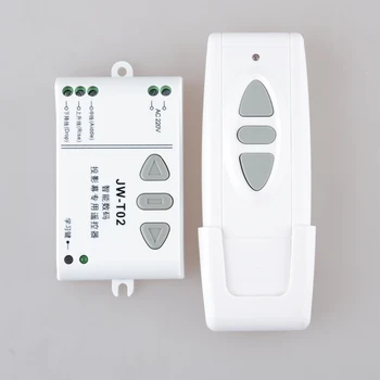 

220V AC Motor Remote Controller Motor Wireless Remote Control Switch System UP Down StopTubular Motor Controller Forward Reverse