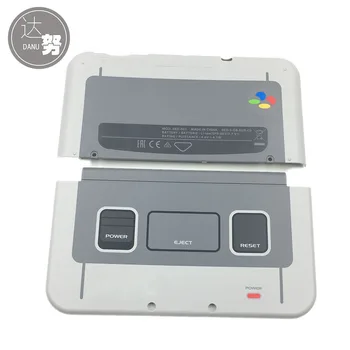 

For SNES Limited Housing Shell Case For New 3DS XL LL 2015 Front Back Faceplate For Nintendo New3DSXL