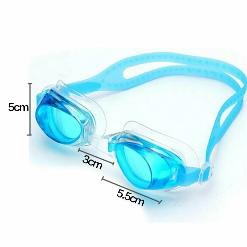 Профессиональные силиконовые регулируемые плавательные очки Анти-туман УФ очки для плавания с коробкой спортивные очки