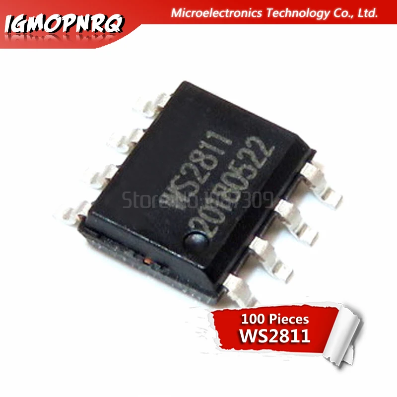 

100PCS WS2811S SOP-8 WS2811 SOP 2811