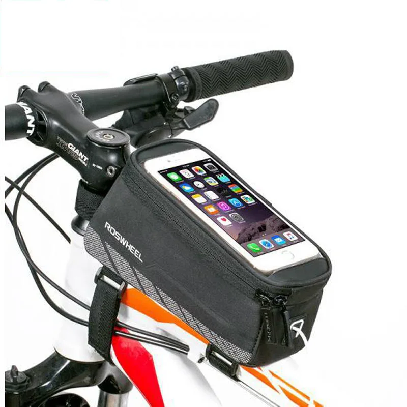 MTB Road Bike Phone Bag Touchscreen Bicycle Saddle Bag Case For Iphone