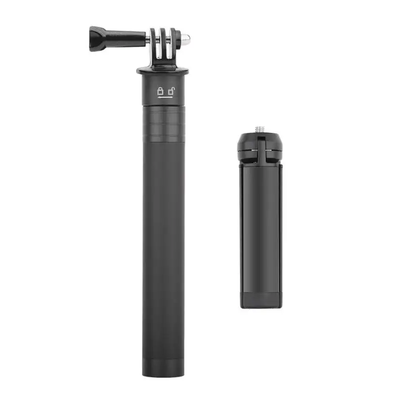 

Alloyseed Camera Support Tripod Extension Pole Tripod For DJI OSMO Action Handheld Gimbal Stabilizer Camera