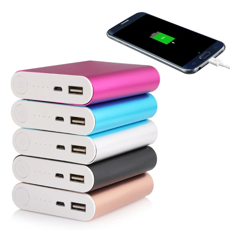 

Colorful 5V 1.5A Universal USB 4X 18650 Battery Charger DIY Power Bank Box Case Kit For All Cell Phones new