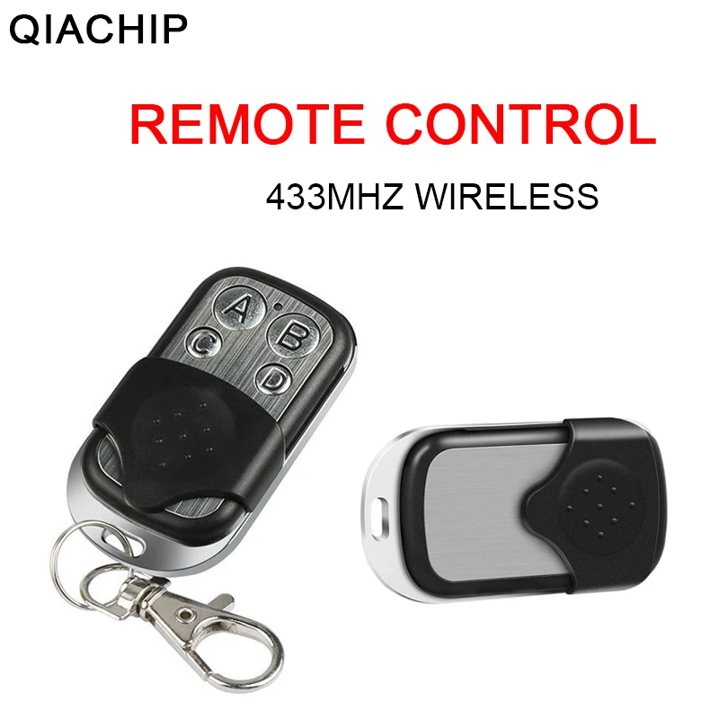 

433Mhz Universal Wireless Remote Control Switch DC 12V 4 Button Learning Code RF Transmitter For Remote Gate Garage Door