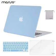 Защитный чехол для ноутбука Mosiso для MacBook Air 13 2013+ силиконовый чехол для клавиатуры/защита экрана/Сумка