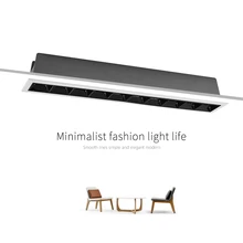 SCON 15 см 7,5 Вт мини квадратный светодиодный светильник SDM Osram boardroom коммерческий офис современная мода CRI Ra> 85 линейный настенный светильник в виде барабана стиральной машины