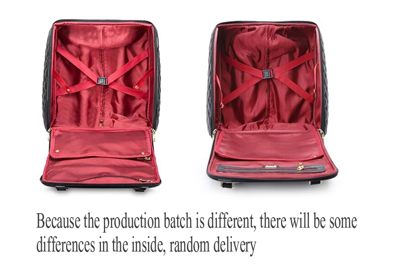 Новая модная женская лёгкая тележка, сумка для багажа, чемодан на колесиках, Спиннер для девушек, брендовый водонепроницаемый подвижный мешок, дорожная сумка на колесиках