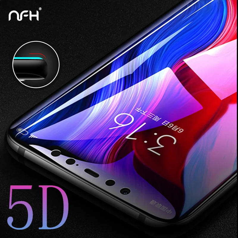 5D (Обновление 3D 4D) полноэкранное закаленное стекло с закругленными краями для Xiaomi