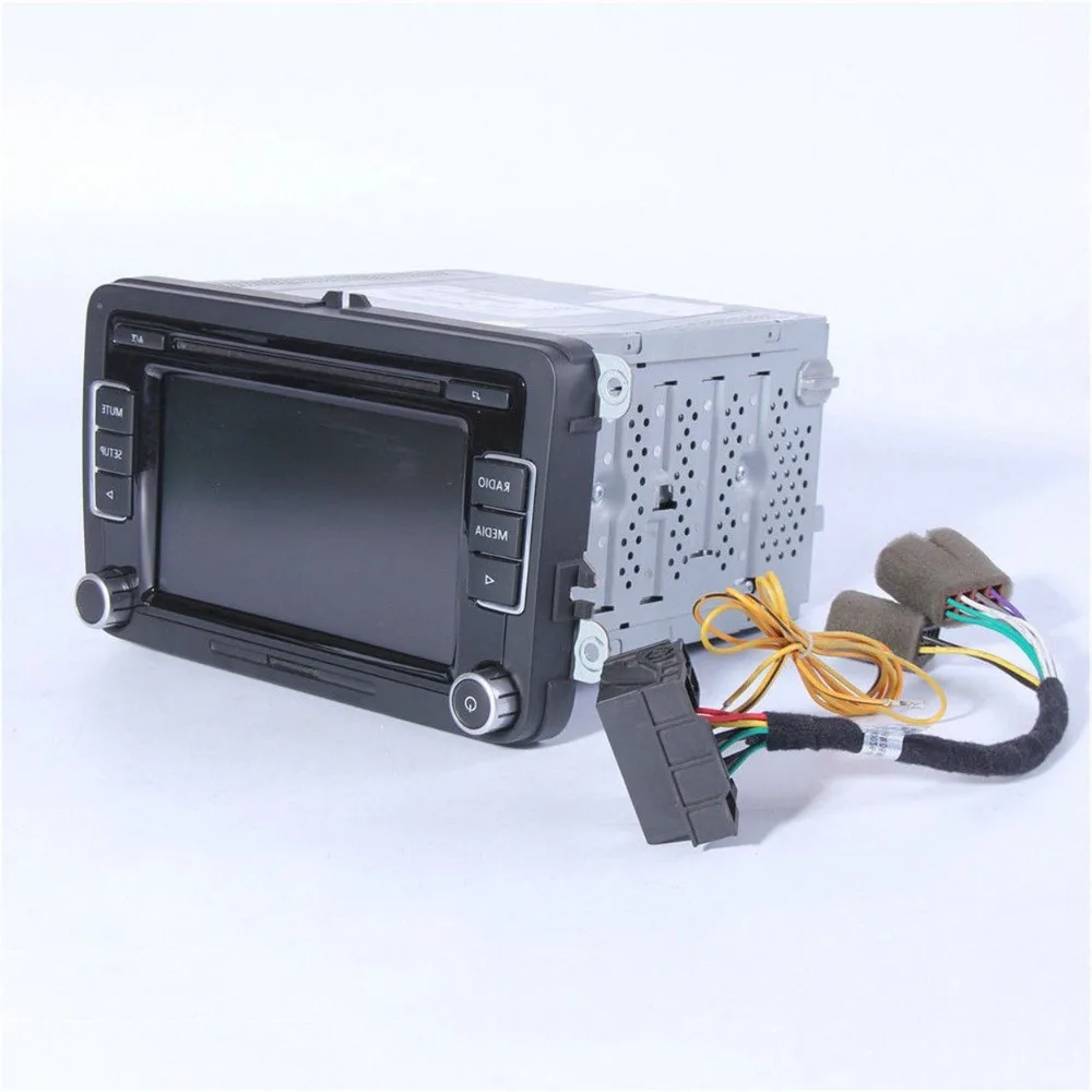 5ND 035 190 A RCD510 автомобильный радиоприемник CD плеер с USB + AUX SD карта AM/FM для фонаря Golf J