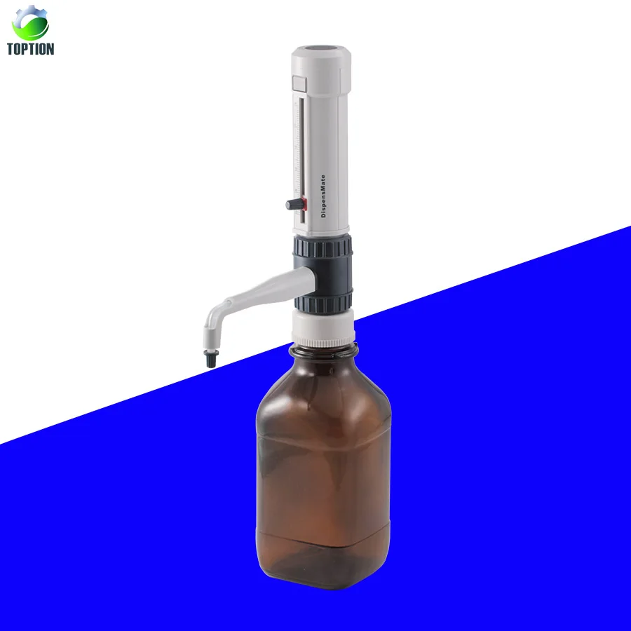 

Laboratory Liquid Handling DispensMate Bottle-Top Dispenser Mechanical Lab Pipette Bottle Top Dispenser, Volume Range Optional