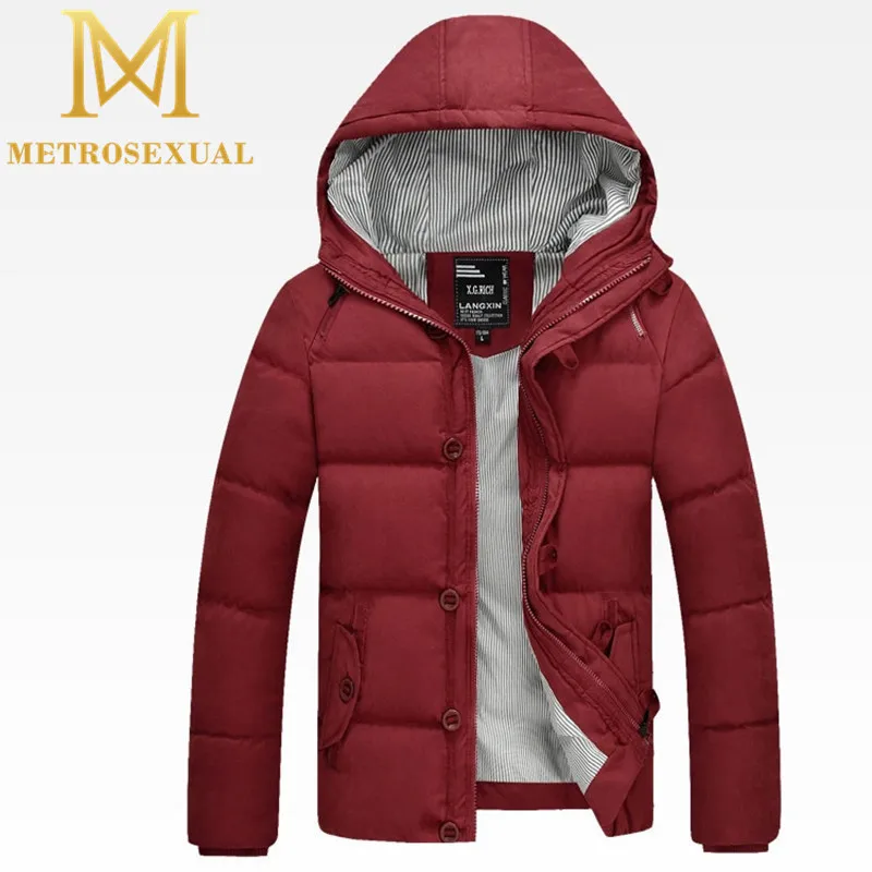 

Parka Men  Men Coat Winter Coats Hooded Chaqueta Hombre  Men Jacket Winter Thicken Slim Fit  Casaco Masculino Male Coat