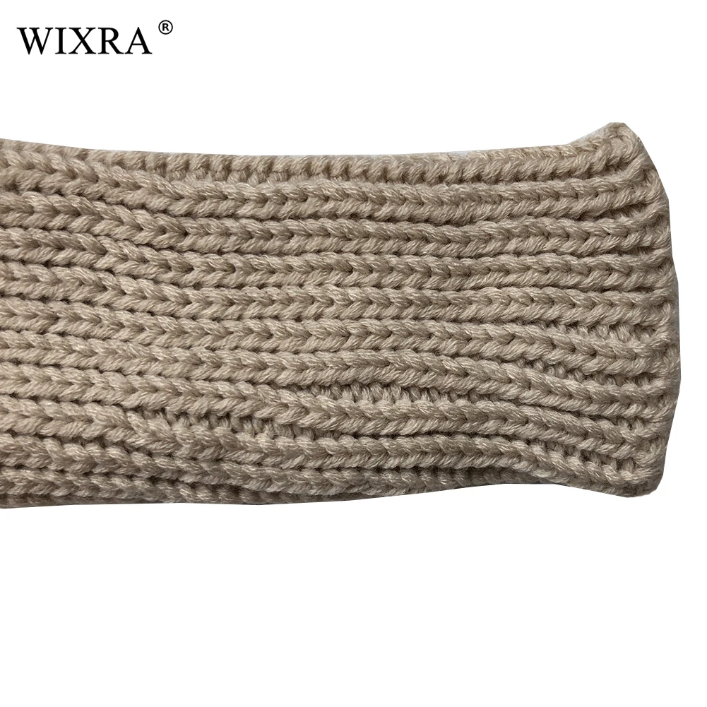 Wixra 2018 модное женское платье Весна Осень Зима Платья свитера с длинным рукавом