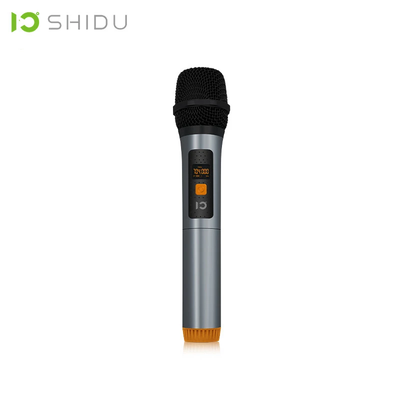 SHIDU Wireless Handheld MIC UHF Dynamic Vocal Microphone With 6.5mm