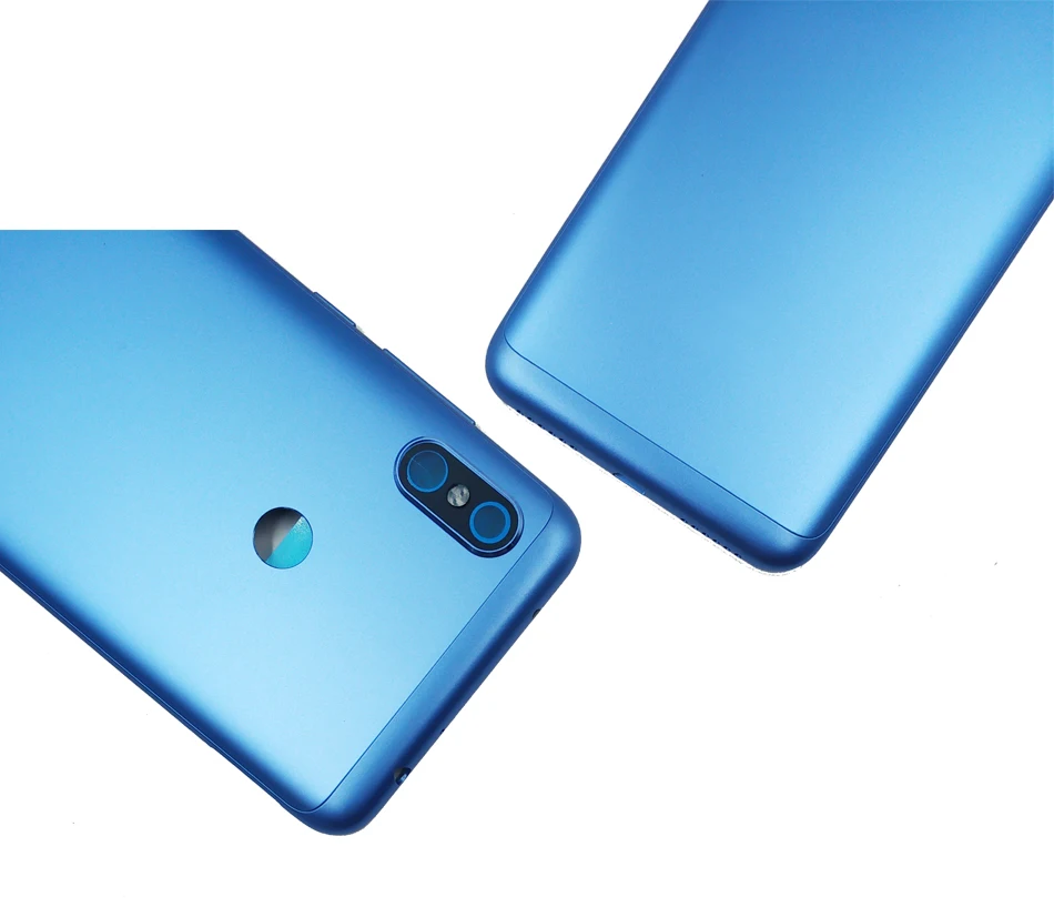 Для Xiaomi Redmi Note 6 Pro задняя крышка батарейного отсека задняя крышка дверная Боковая кнопка для ключа держатель карты Note 6 Pro запасные части для ремонта