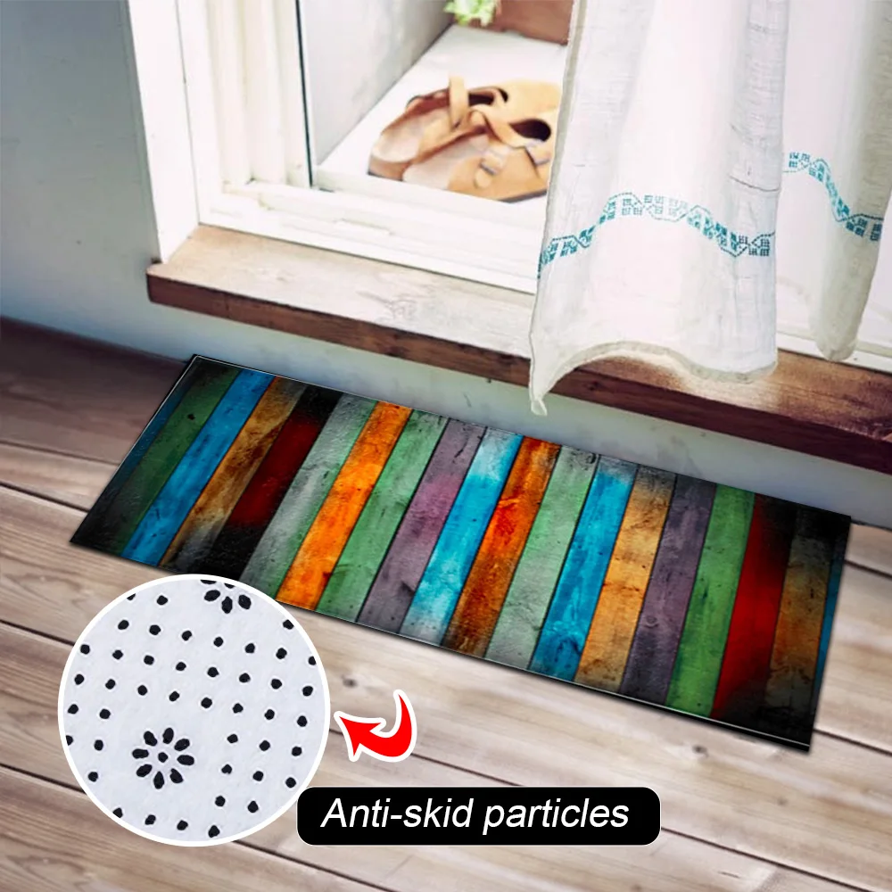 Urijk креативный Европейский тип 3D Печатный Коврик для прихожей Противоскользящий коврик для ванной комнаты впитывающий водяной кухонный коврик/коврик