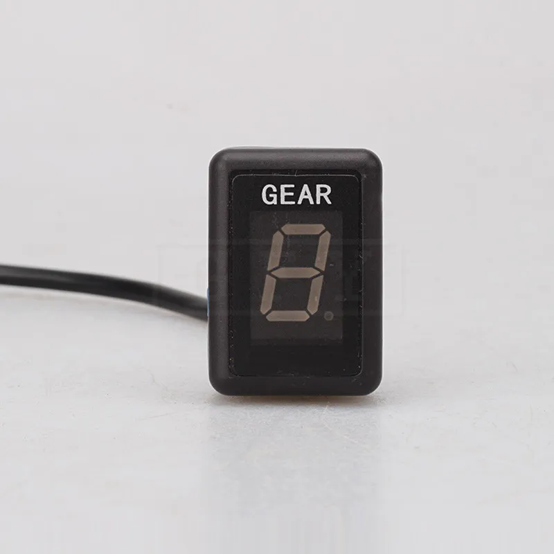 Motorcycle LCD Electronics 6Speed 1 6 Level Gear Indicator Digital Gear
