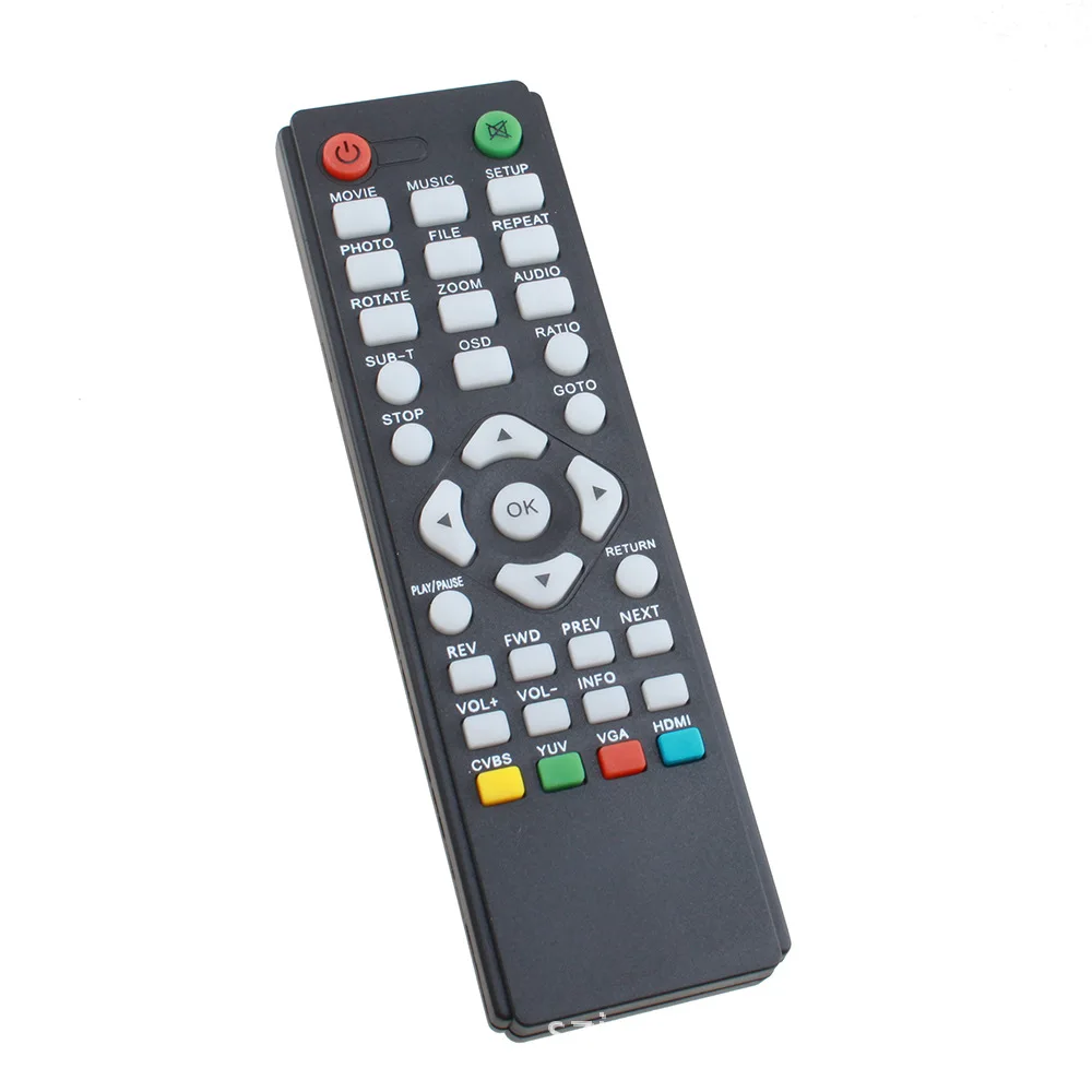 ЕС Plug Full HD 1080P Портативный USB внешний мини HDD плеер с SD SDHC MMC кардридер хост RMVB MKV WMV