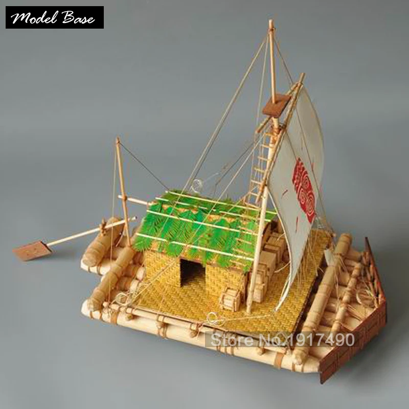 Buy Wooden Ships Models Kits KON Tiki Boats Ship Model