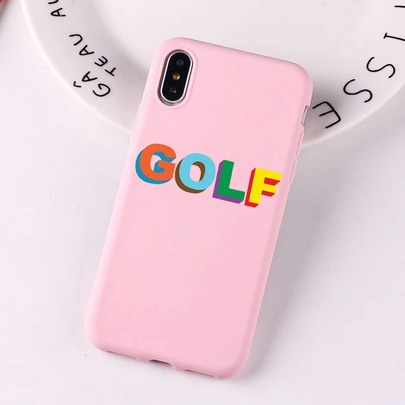 Для Iphone Golf Tyler the creator igor album Розовый цвет мягкий чехол для iPhone 11 Pro MAX Xs 8 7 6S Plus XS XR 5S силиконовый чехол