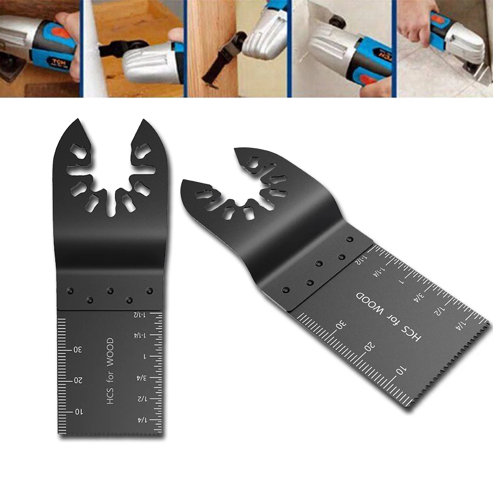 50Pcs Multitool Saw Blade Oscillating Blade Multi Tool Circular Saw Blades  Wood Cutting Kit