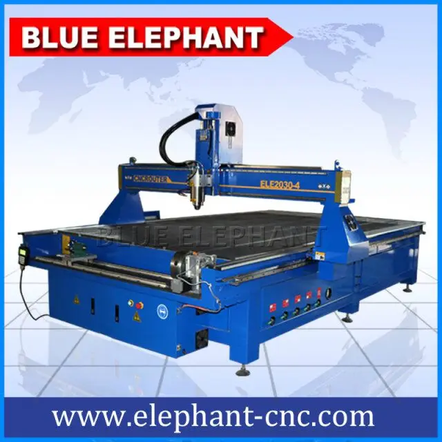 

ELE 1325 4 axis cnc router with rotary device For wood/ Acrylic Processing