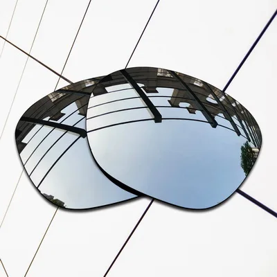 E.O.S поляризованные Сменные линзы для Окли очки с защелкой-сортов цветов - Цвет линз: Silver Chrome