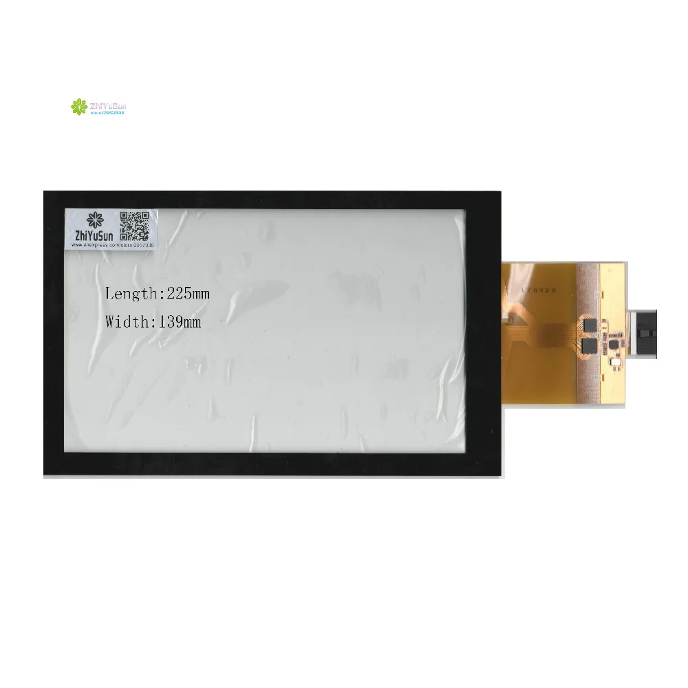 

ZhiYuSun 170920 225mm*139mm 10.1inch NEW touch screen panel 225*139 TOUCH glass sensor for DVD car Capacitive touch screen