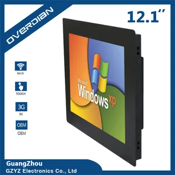 

SSD32G LCD Screen Industrial Computer XP System Built in WiFi Resistance Touch Screen Industrial Computer Tablet PC 12Inch