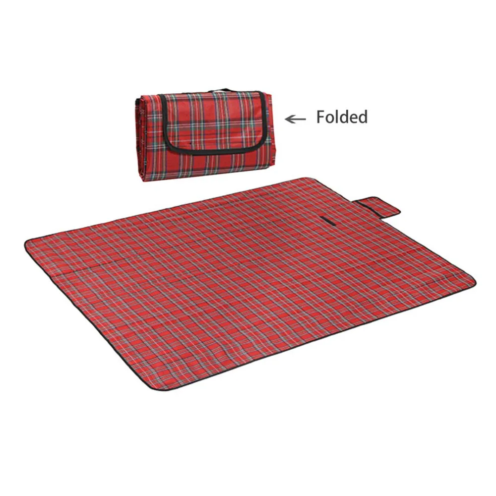 150x180cm Waterproof Beach Picnic Blanket Foldable Sandproof Dampproof