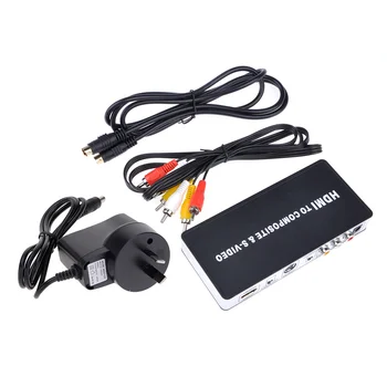 

High Quality Universal HDMI to Composite/S-Video PAL/NTSC R/L Converter Adapter