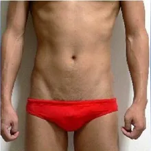 Бренд BOYTHOR индивидуальные мужские Плавки классические красные сексуальные с небольшой талией Большие размеры