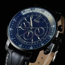 Top Luxury Brand Jaragar Men’s Watch Auto Date Calendar Watch Mechanical Automatic Wristwatch Male Sport Watch Gift 2017 New