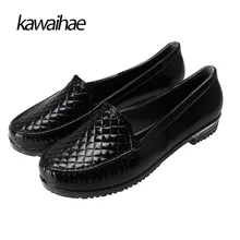 Rubber Shoes Waterproof Women Rain Boots Round Toe Comfortable Black Women Boots Brand 2017 Kawaihae 532