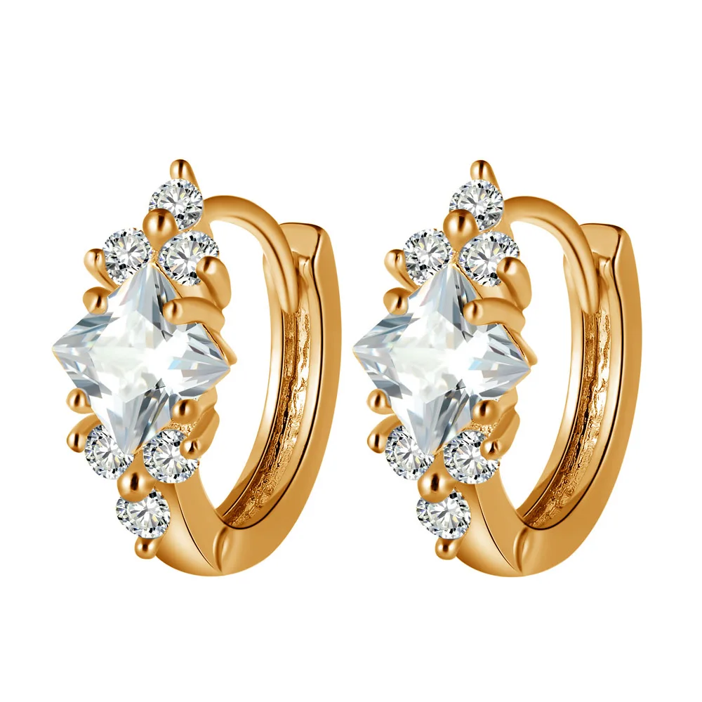 

Silver Earrings for women New Fashion Jewelry golden Classic Fashion silver Plated earrings CHSGJBJC