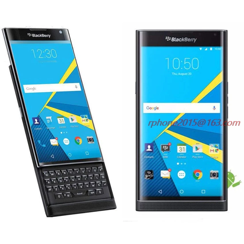 BlackBerry Priv 5.4' Refurbished Cellphone Android OS 3GB RAM 32GB ROM 18MP Slider Smartphone Unlocked Original the latest infinix phone