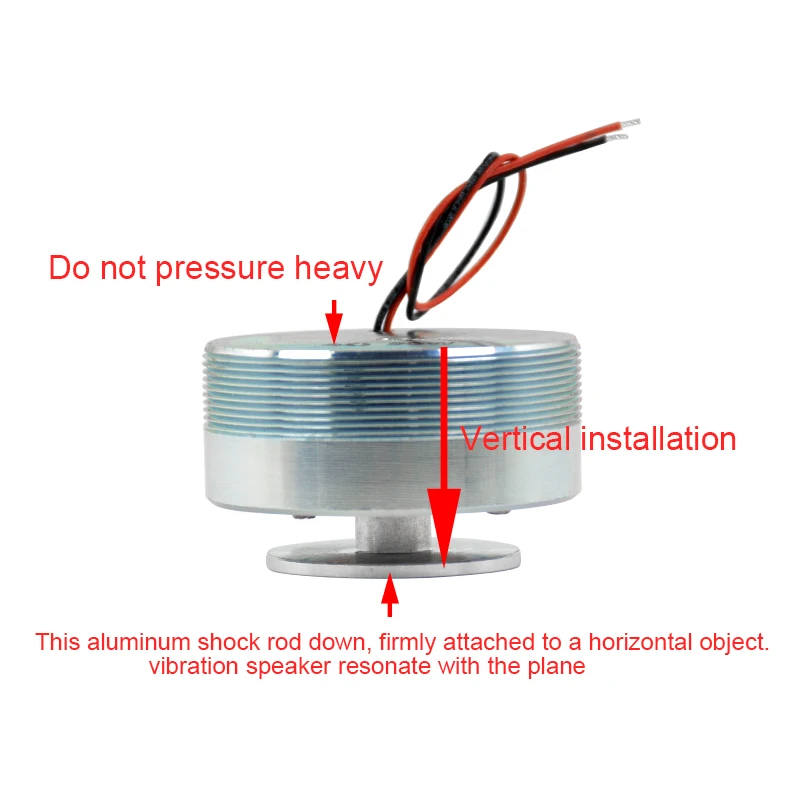 1Pc AIYIMA 2Inch Resonance Speaker Vibration Strong Bass Louderspeaker All Frequency Horn Speakers 50mm 4 Ohm 25 W