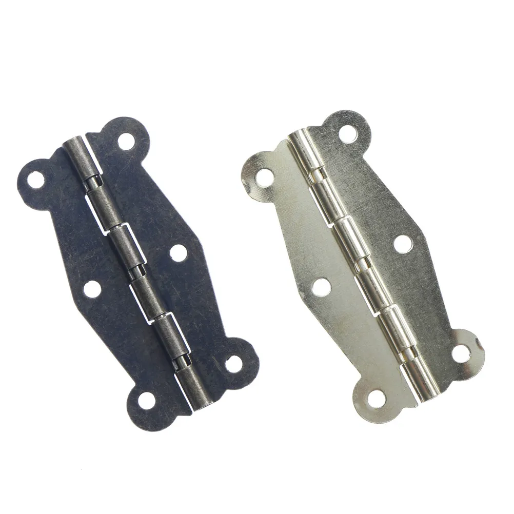 Small Wooden Gift Box Hinge Antique Bronze Hinges Furniture