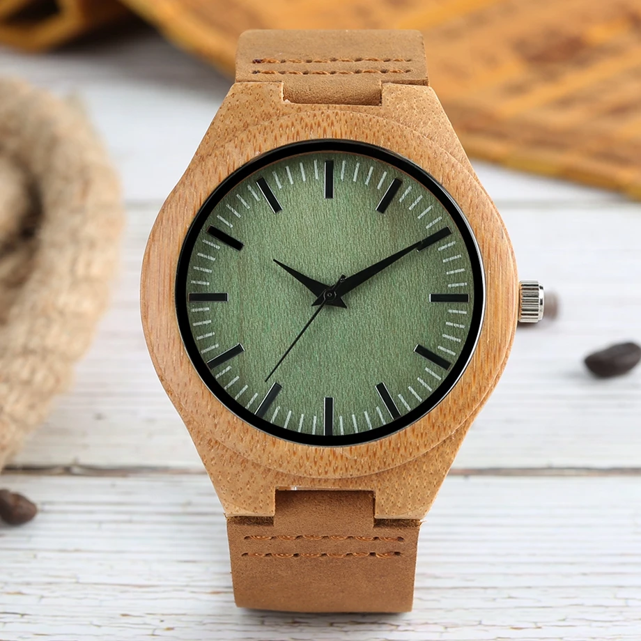  Casual Quartz Mens Watches Bamboo Wristwatch Gift for Women Relogio Feminino Wooden Watches 2018 Men  (19)