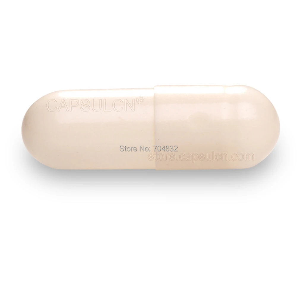 

Size 0 5000 pcs /Carton White empty Joined Vegetable capsules for capsule filler machines