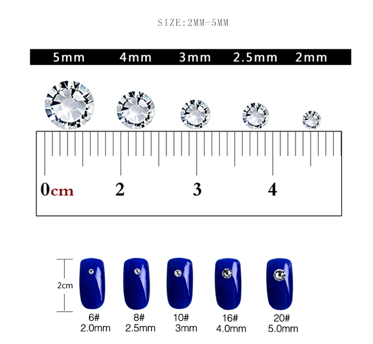 400p блестящие, дизайн ногтей Стразы Украшения микс 2 мм-5 мм для украшения ногтей камни блеск драгоценные камни аксессуары для маникюра 46 цветов