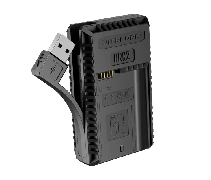 Nitecore UNK2 Dual USB Зарядное устройство для Nikon EN-EL15 Батарея D500 D600 D610 D750 D800 D800E D810 D810A V1 1V1 D850 D7000 D7100