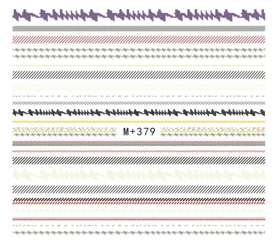 

New 5 sheet 8 types Korean Trend cartoon adhesive sticker nail sticker available at super low prices M+394-401