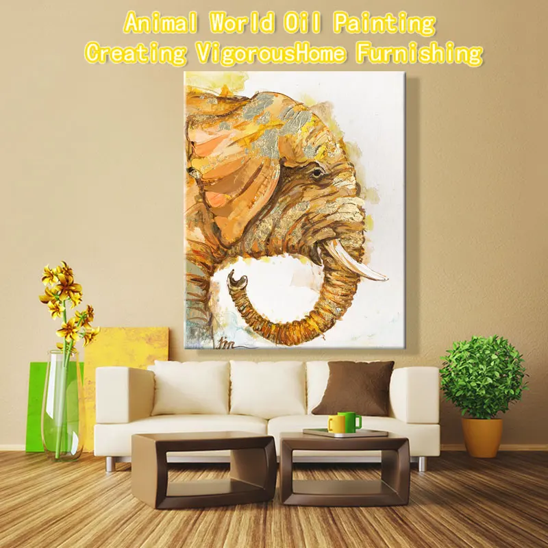 

paint by number art painting by numbers Animal Elephant Giraffe pig cat Lovely Handmade Filling and colouring Ink painting