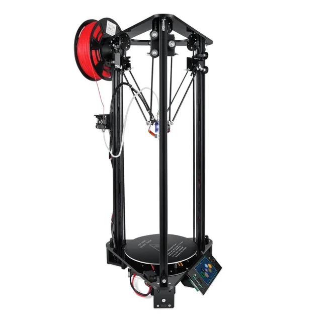 Best Price Plus Touch Screen 3D Printer Auto Change Material Intelligent Leveling Triangle Delta ABS PLA Filament 3D Printer