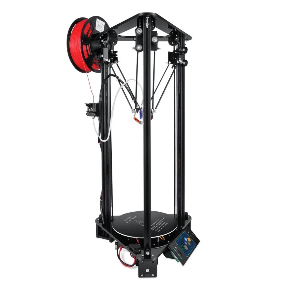 

Plus Touch Screen 3D Printer Auto Change Material Intelligent Leveling Triangle Delta ABS PLA Filament 3D Printer