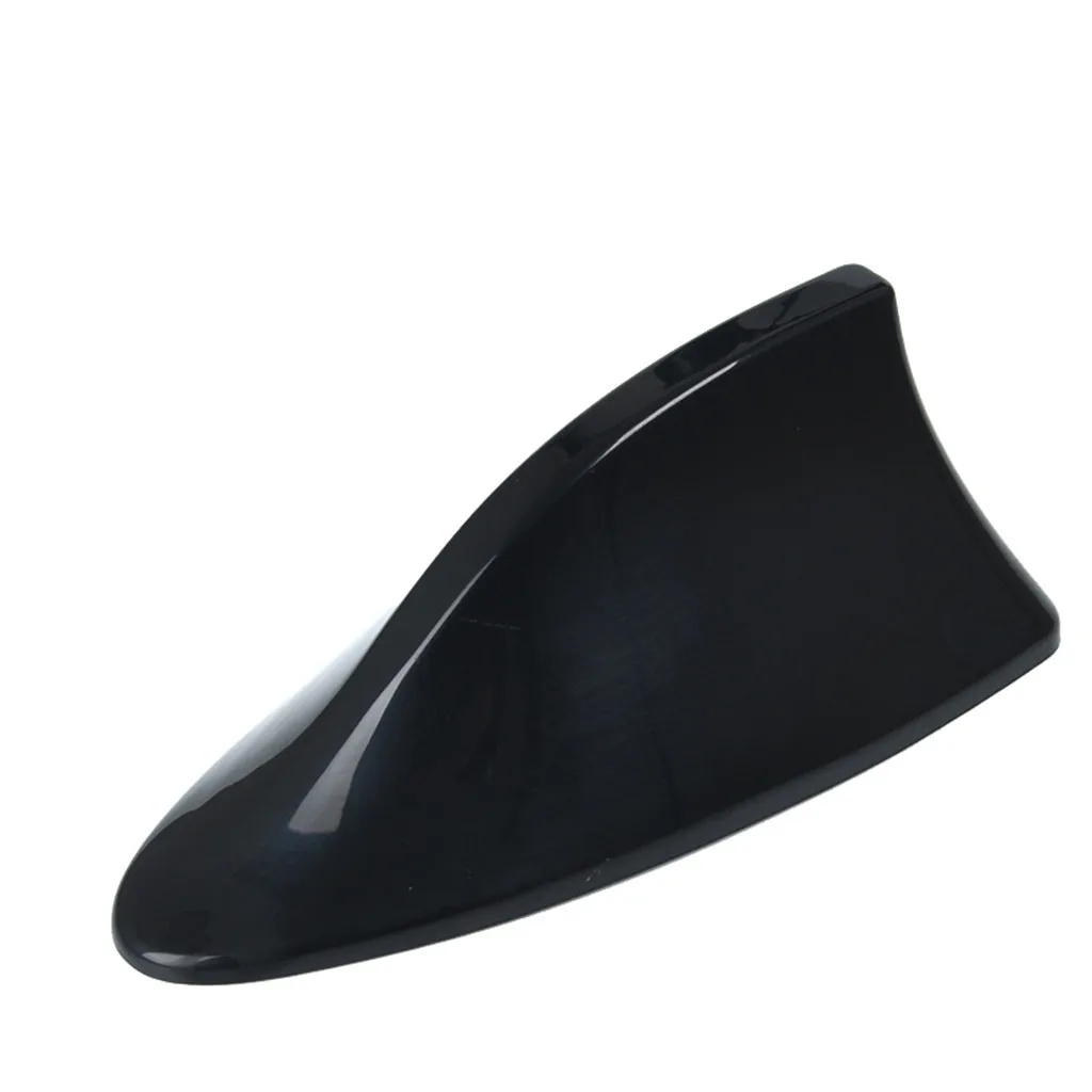 

RUNDONG AUTO ACCESSORIES Aerials Shark Fin Roof Antenna Aerial FM/AM Radio Signal Decoration Car Trim Universal May31