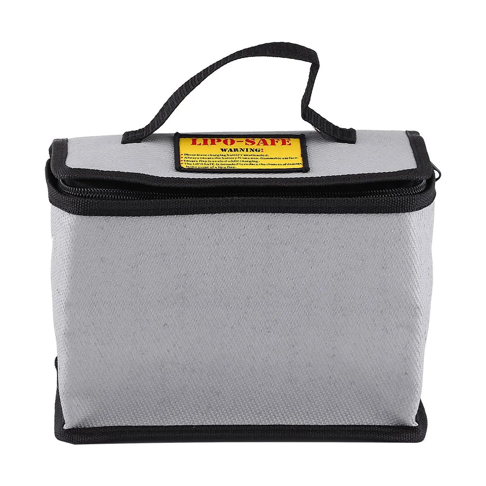Пожаробезопасный литий-полимерный аккумулятор, безопасная сумка для хранения из стекловолокна, защищающая аккумулятор, сумка для портативной зарядки телефона, посылка для зарядки